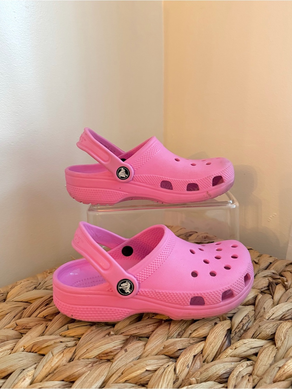 Kid’s Junior 1 Crocs “Pink Lemonade”